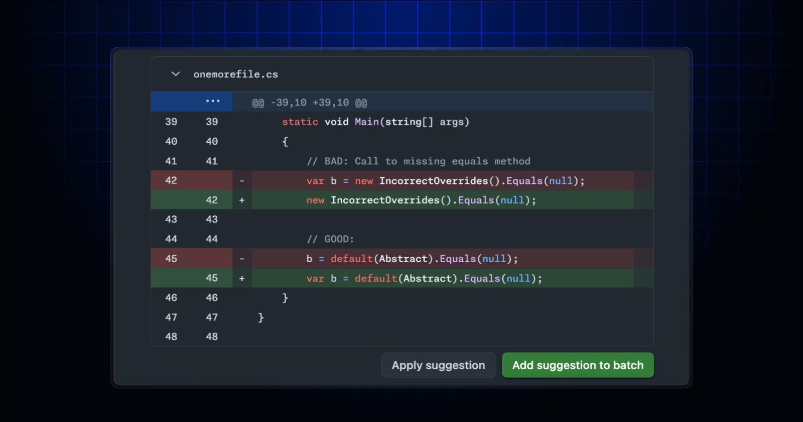 GitHub Code Quality: Batch apply quality suggestions on pull requests ...