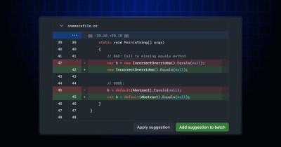 GitHub Code Quality: Batch apply quality suggestions on pull requests ...