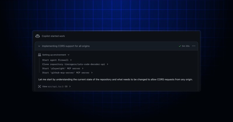 More visibility into Copilot coding agent sessions - GitHub Changelog