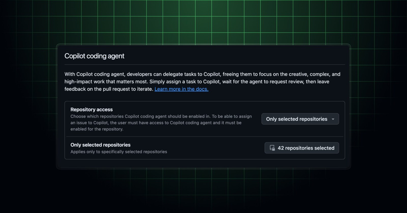 Manage Copilot coding agent repository access via the API - GitHub ...