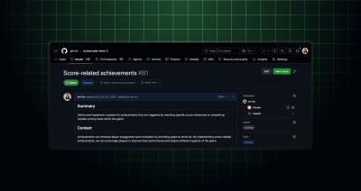An issue on GitHub with assigned agent sessions