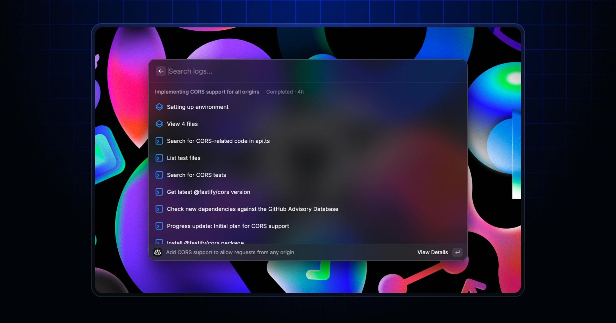 Monitor Copilot coding agent logs live in Raycast - GitHub Changelog