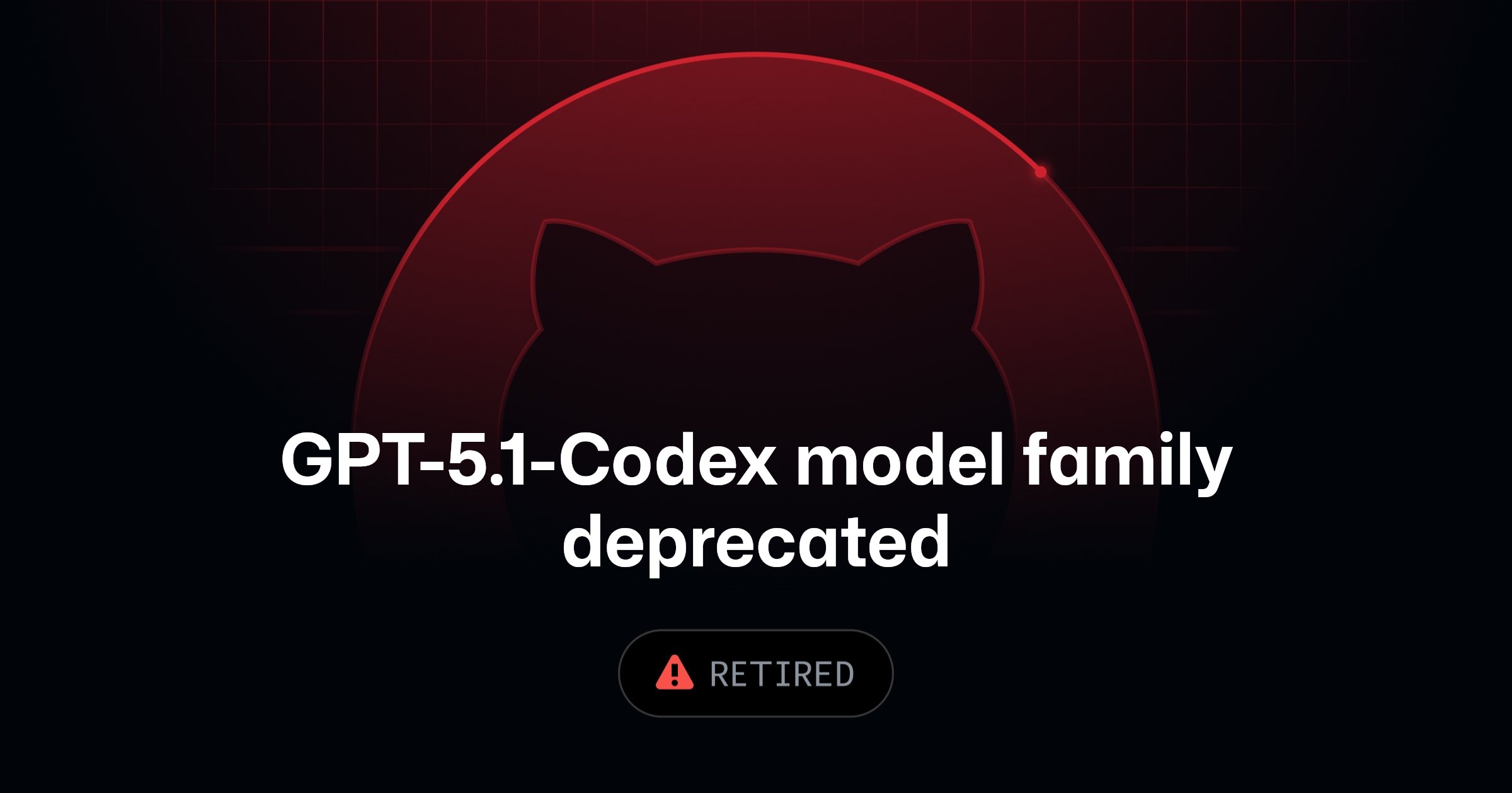 GPT-5.1 Codex, GPT-5.1-Codex-Max, and GPT-5.1-Codex-Mini deprecated
