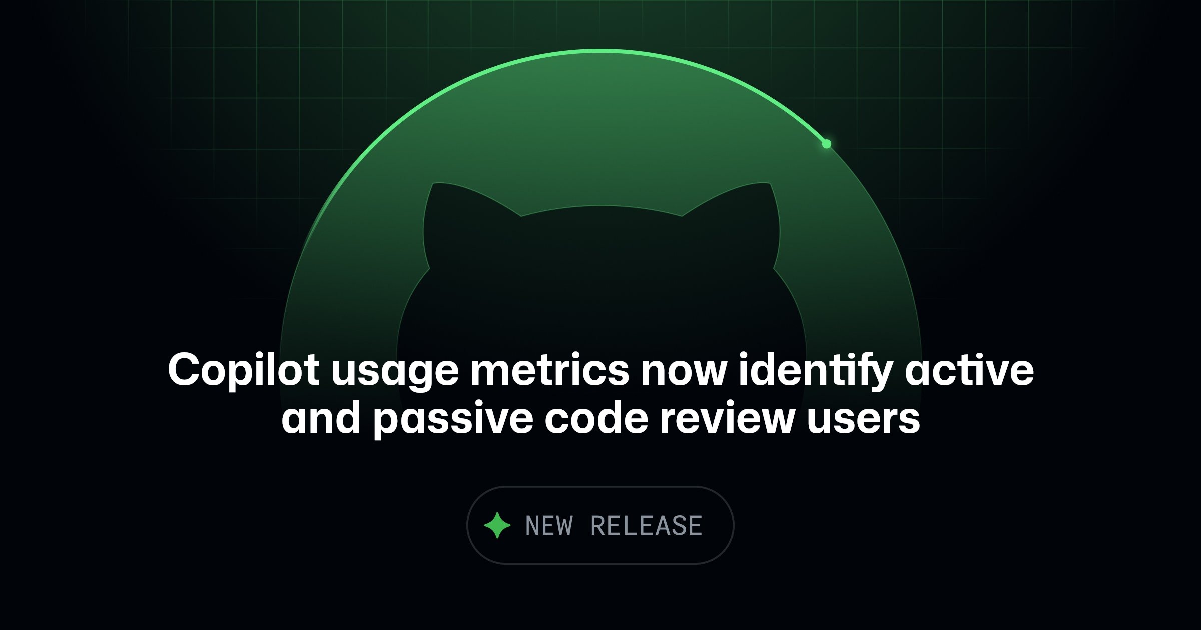 Copilot usage metrics now identify active and passive Copilot code review users