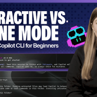 Decorative header image showing 'Interactive vs. inline mode'
