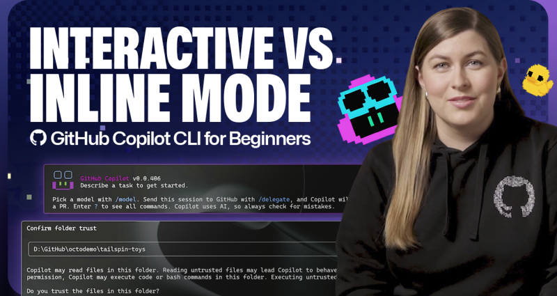 Decorative header image showing 'Interactive vs. inline mode'