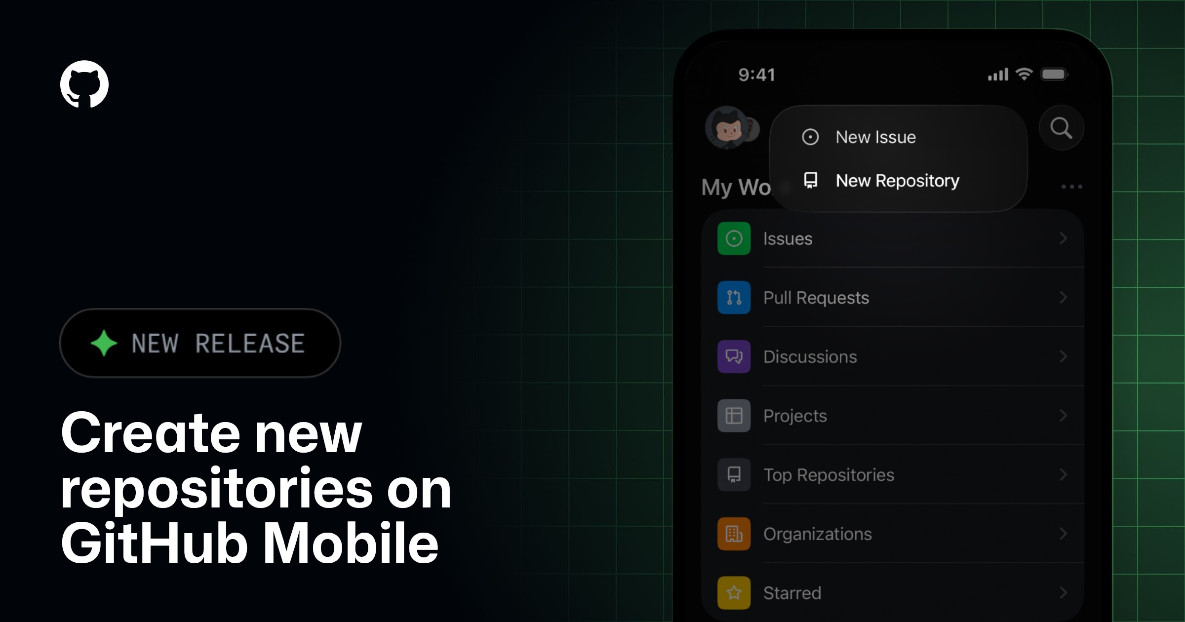 GitHub Mobile Now Supports Repository Creation