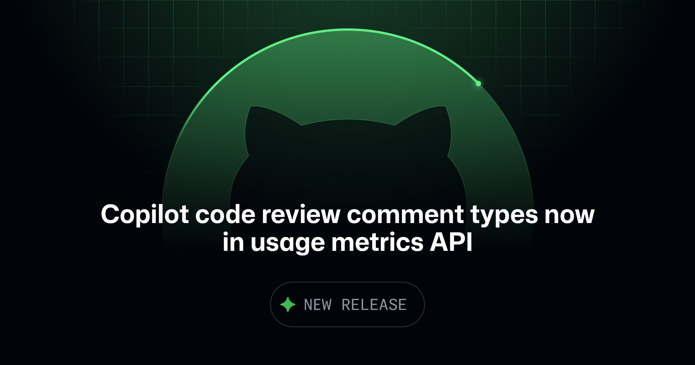 Copilot code review comment types now in usage metrics API