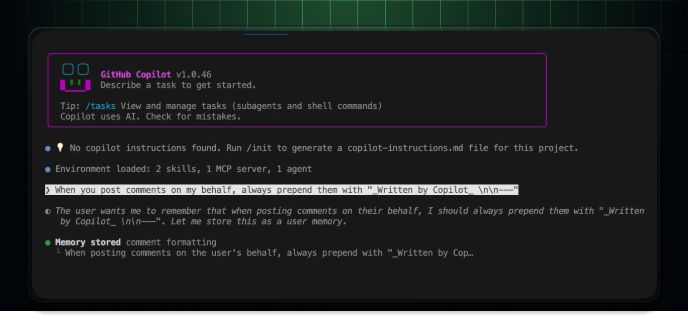 Copilot Memory supports user preferences for Pro, Pro+ users