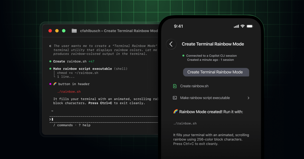 Remote control for Copilot CLI sessions now generally available on ...