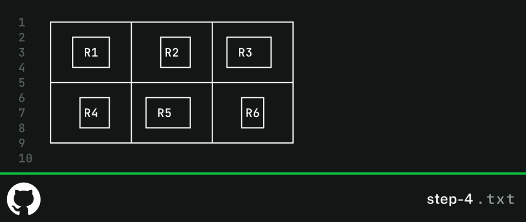 Screenshot showing six rooms.