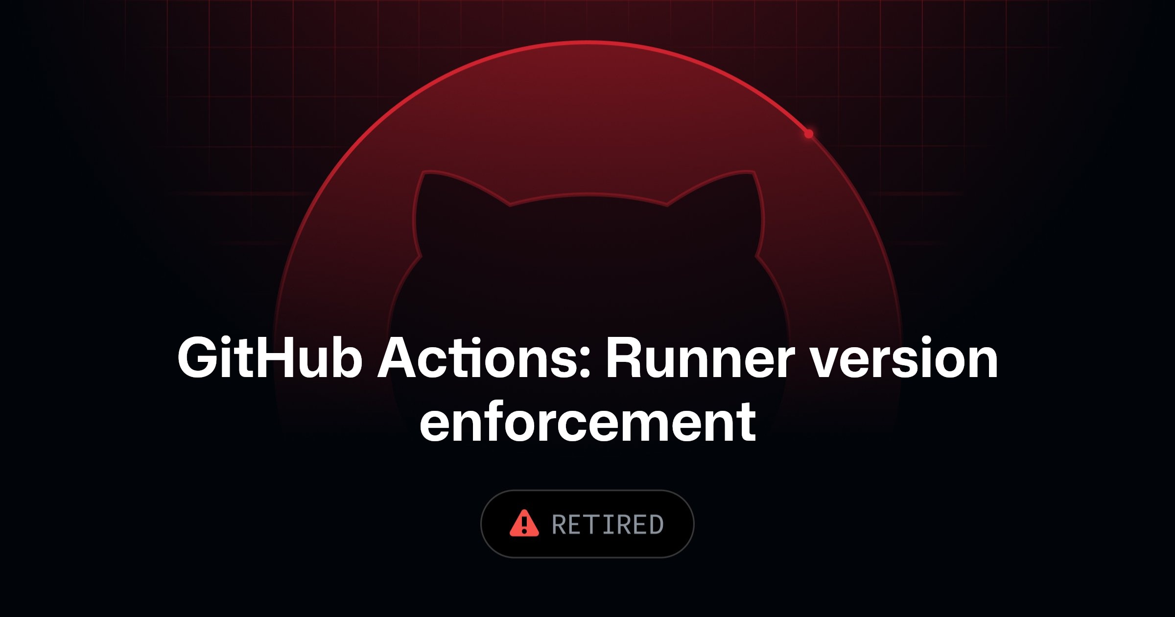 GitHub Actions Enforces Runner Version Requirements