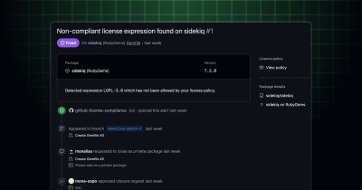 Open source license compliance is in public preview - GitHub Changelog