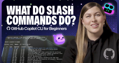 Thumbnail for a video that says 'What do slash commands do?'