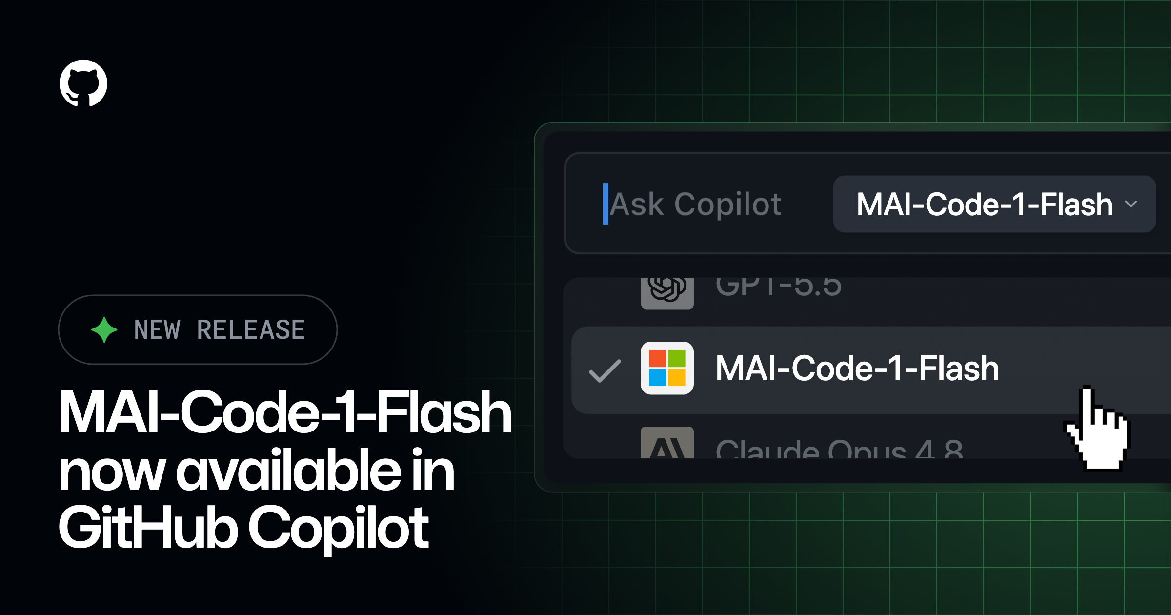 MAI-Code-1-Flash for Copilot Business and Copilot Enterprise