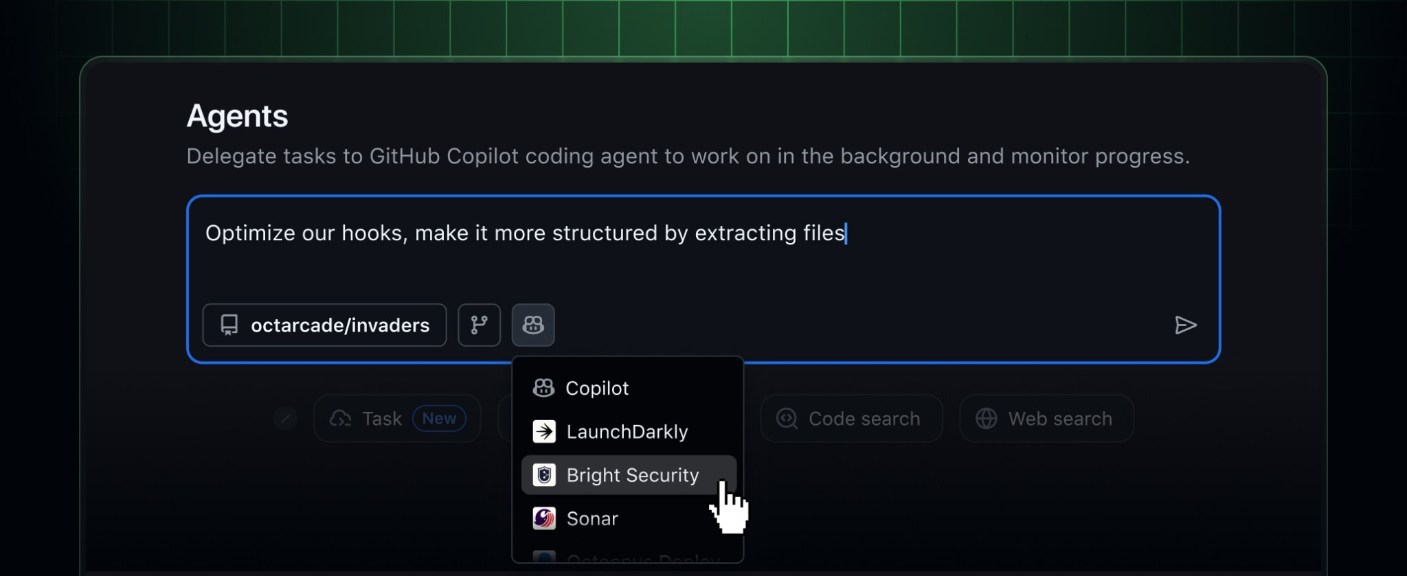 Extend GitHub with agent apps - GitHub Changelog