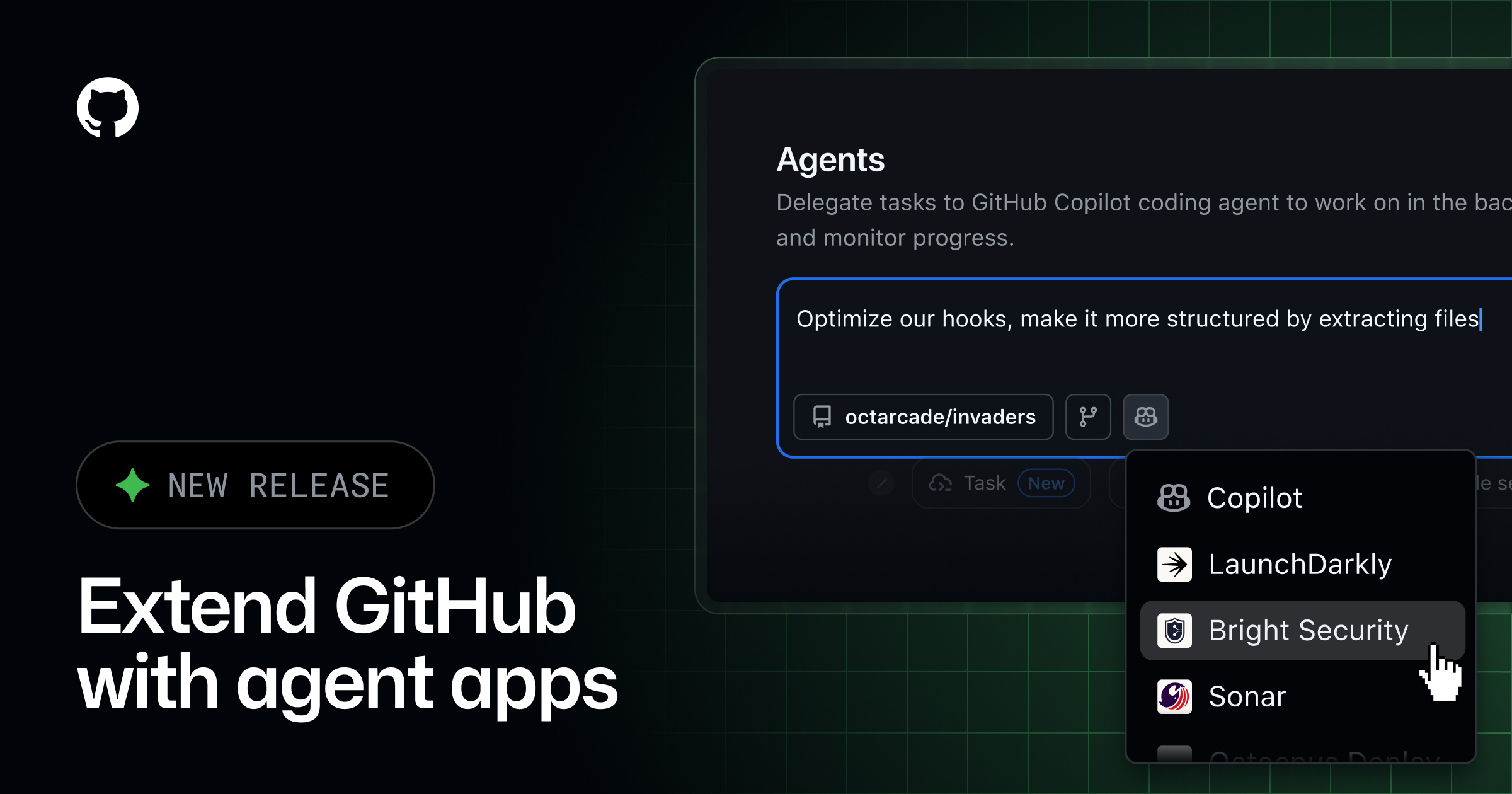 GitHub agent apps