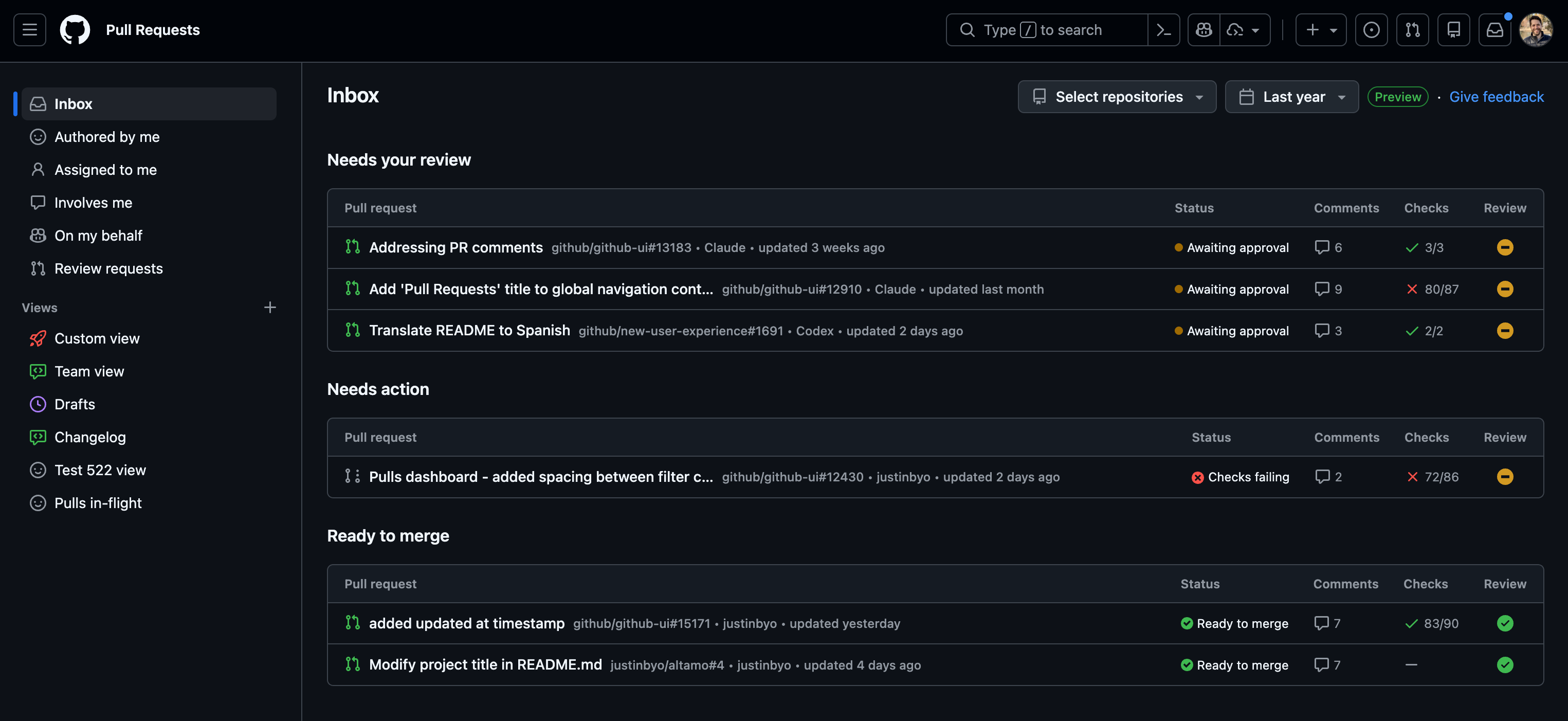 GitHub Launches New Pull Requests Dashboard