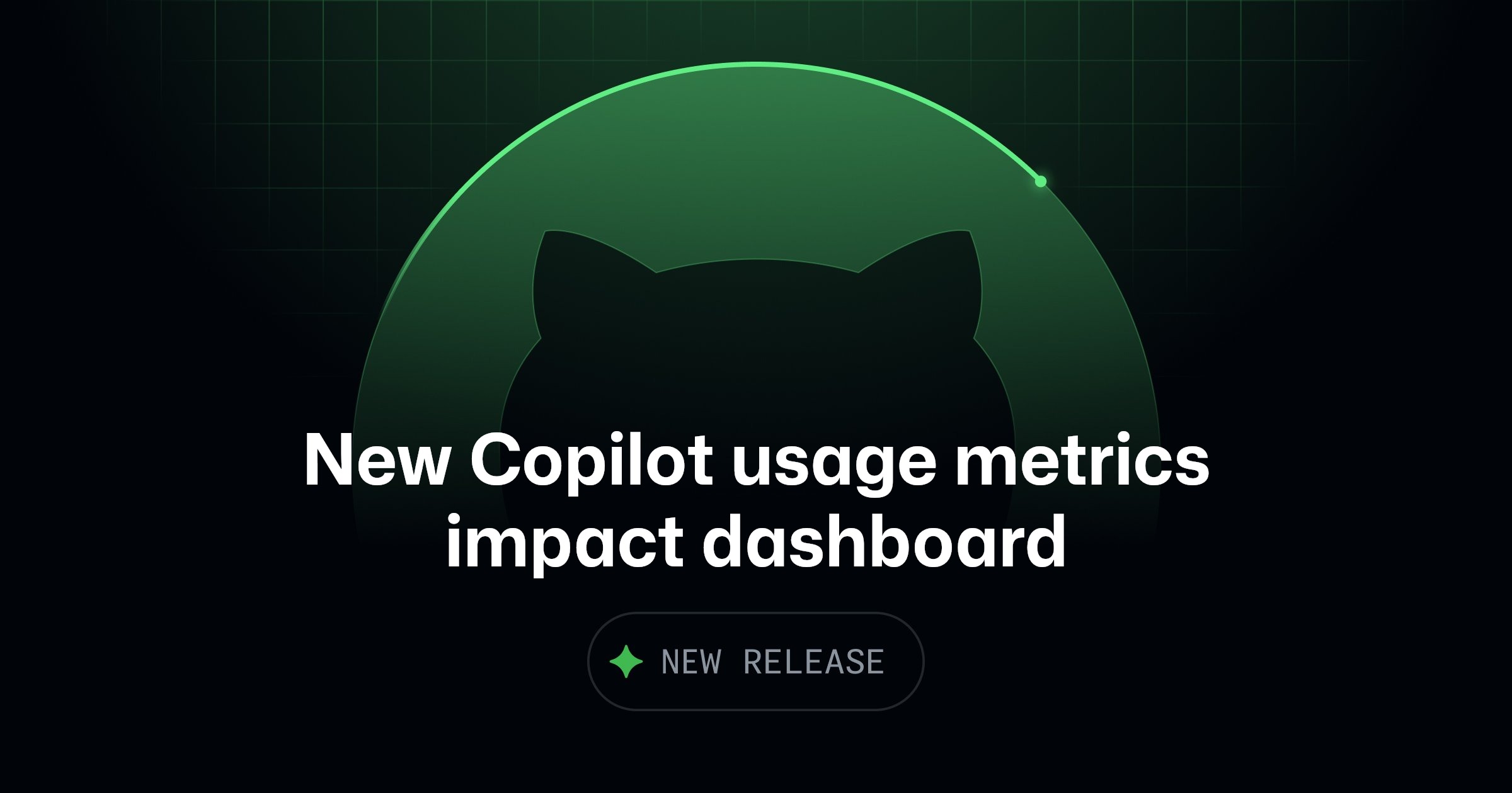 New Copilot usage metrics impact dashboard