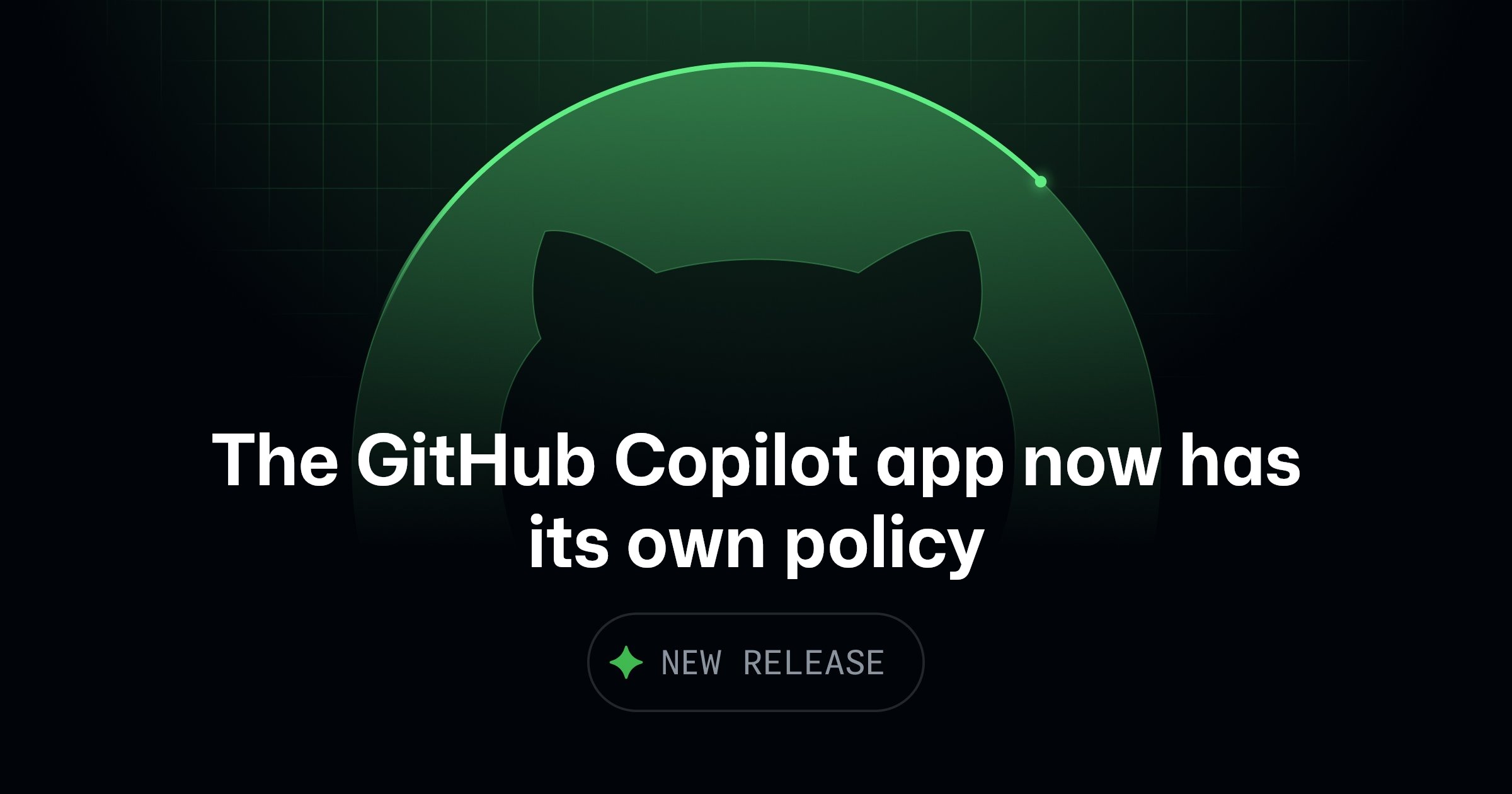 Manage GitHub Copilot app access with a dedicated policy