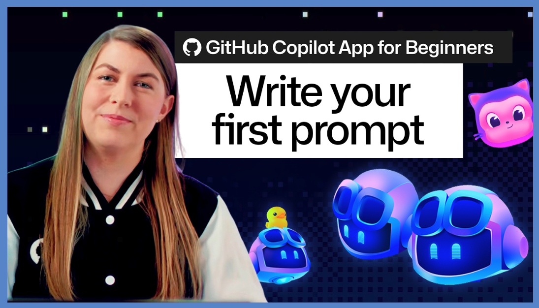 Write your first prompt with the GitHub Copilot app