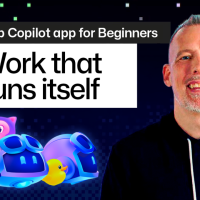 GitHub Copilot app for Beginners: Work that runs itself.