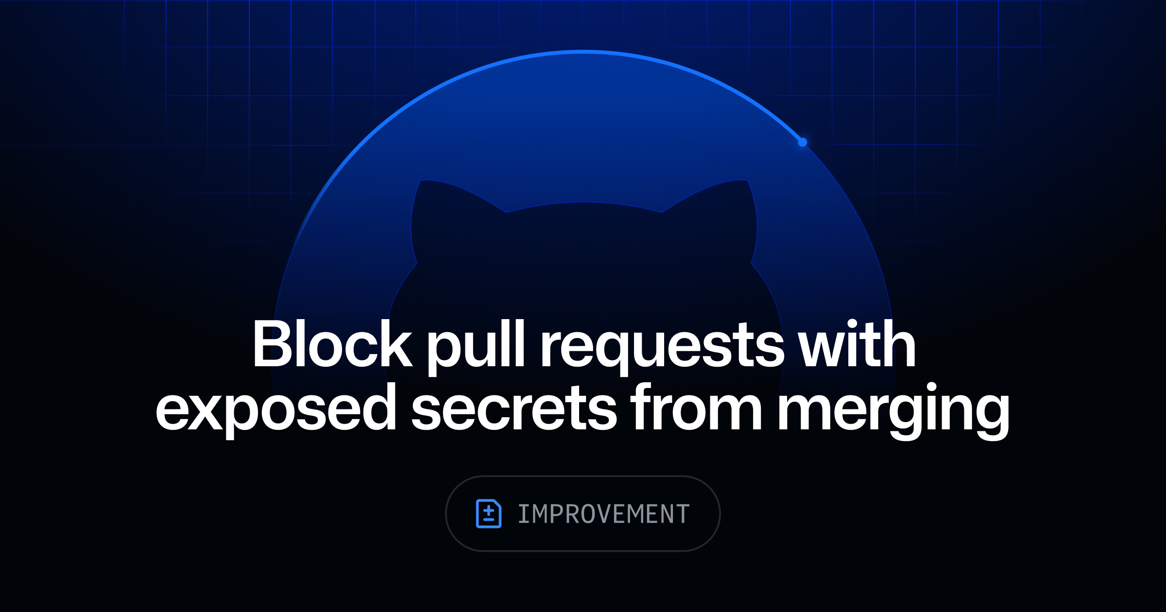 Block pull requests with exposed secrets from merging