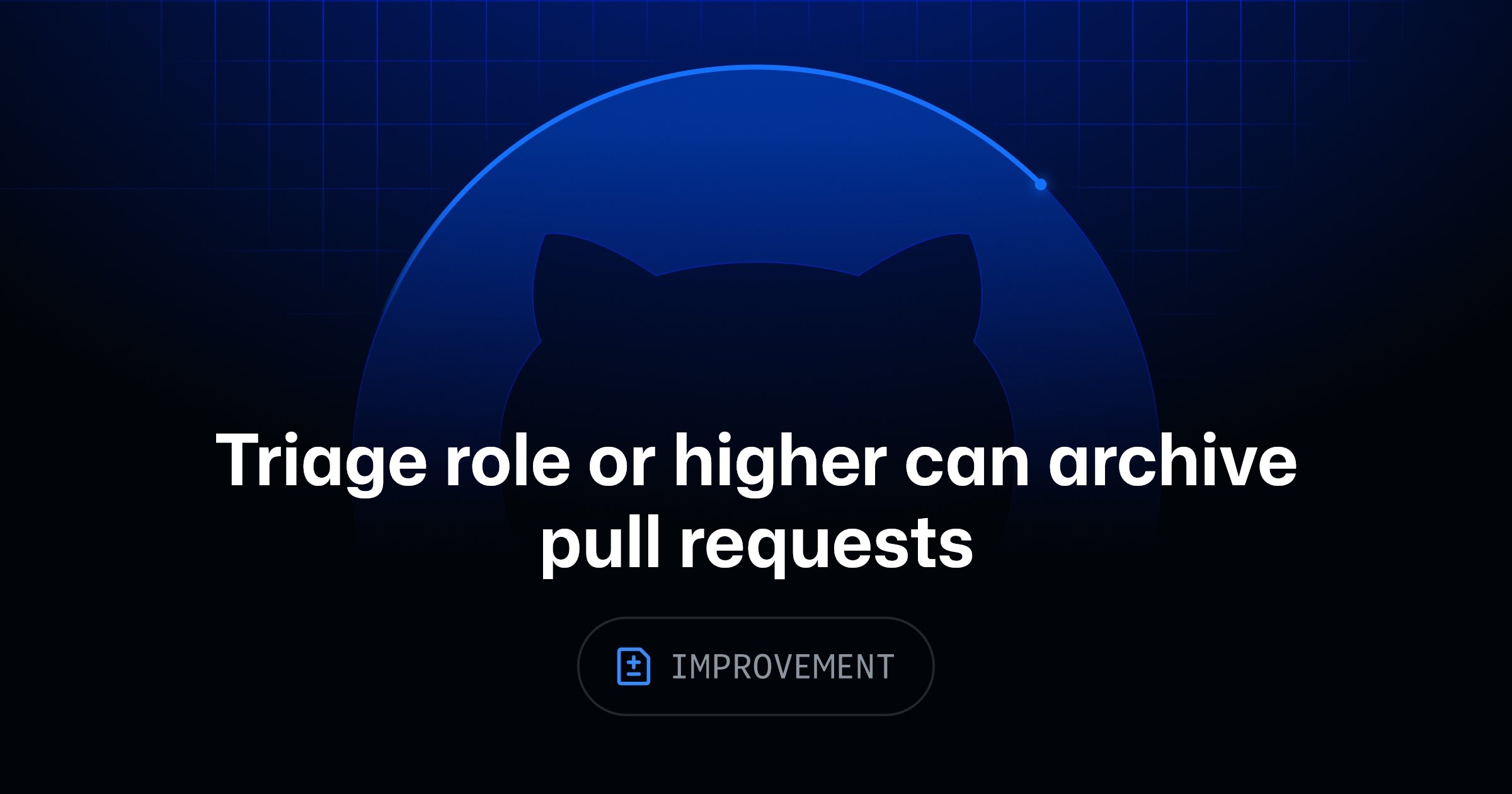 Triage Role Users Can Now Archive Pull Requests on GitHub