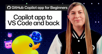 Copilot app to VS Code and back