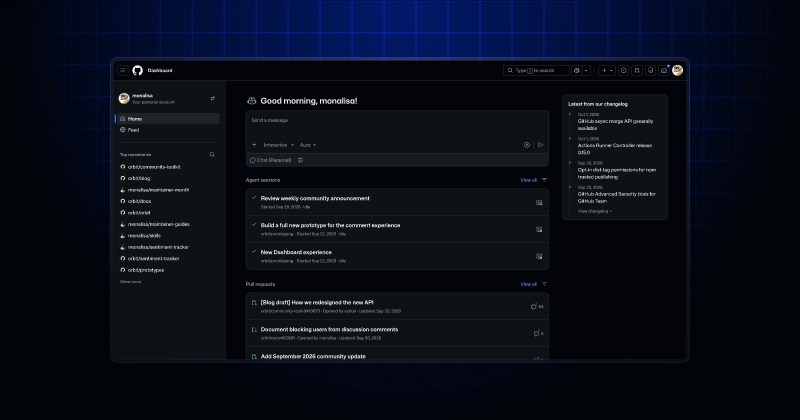 GitHub 新儀表板體驗現已成為預設