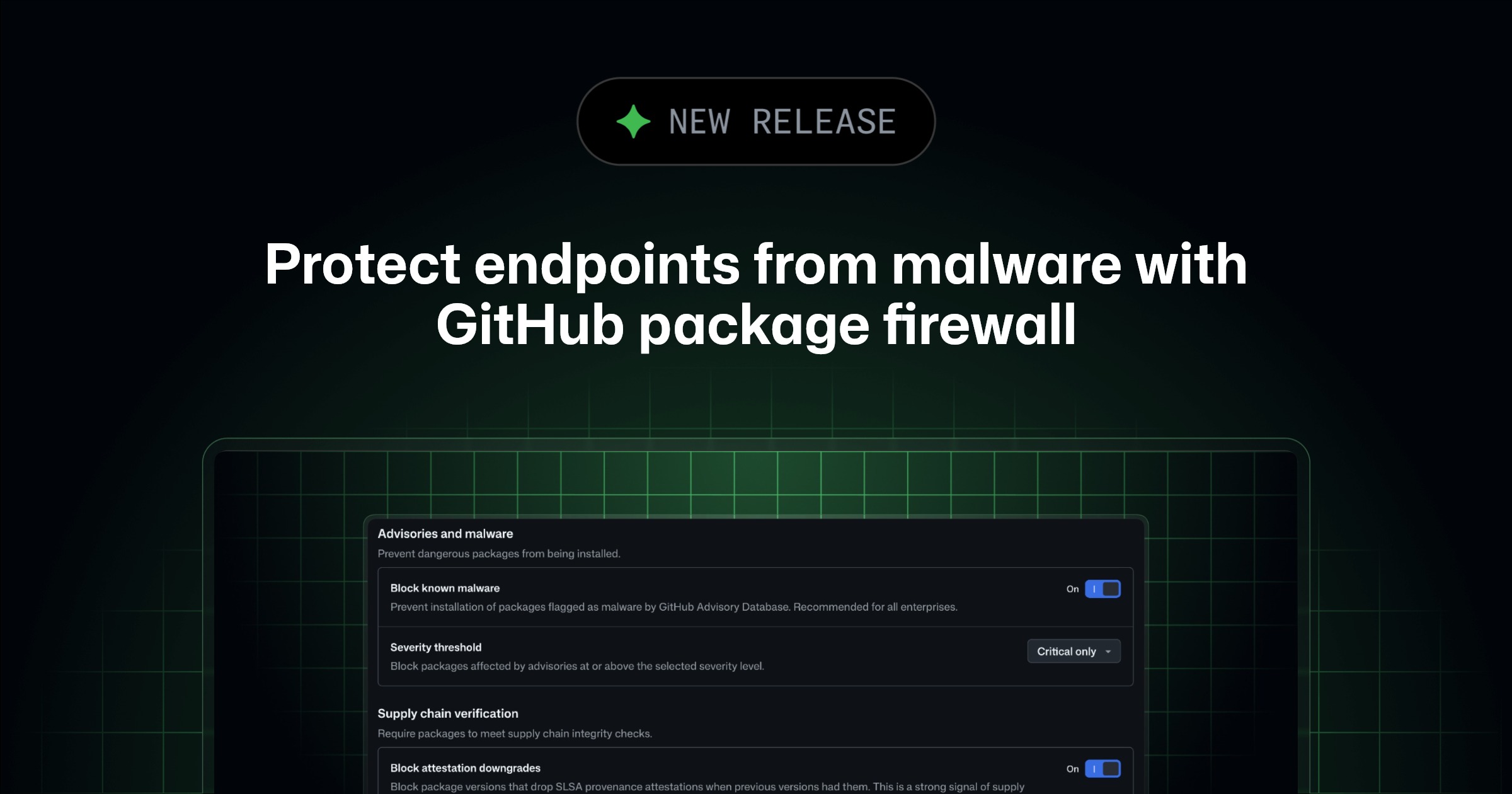 GitHub package firewall in public preview