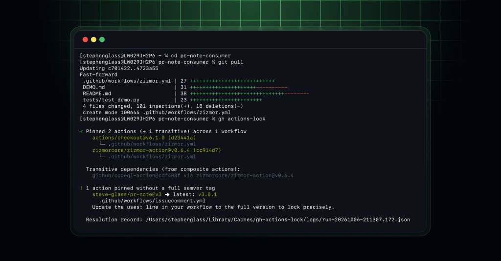 GitHub Actions workflow lockfiles are generally available - GitHub ...